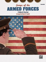 Songs of the Armed Forces piano sheet music cover